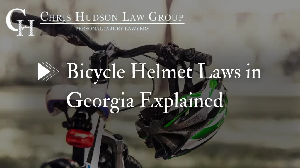 Bicycle Helmet Laws in Georgia Explained