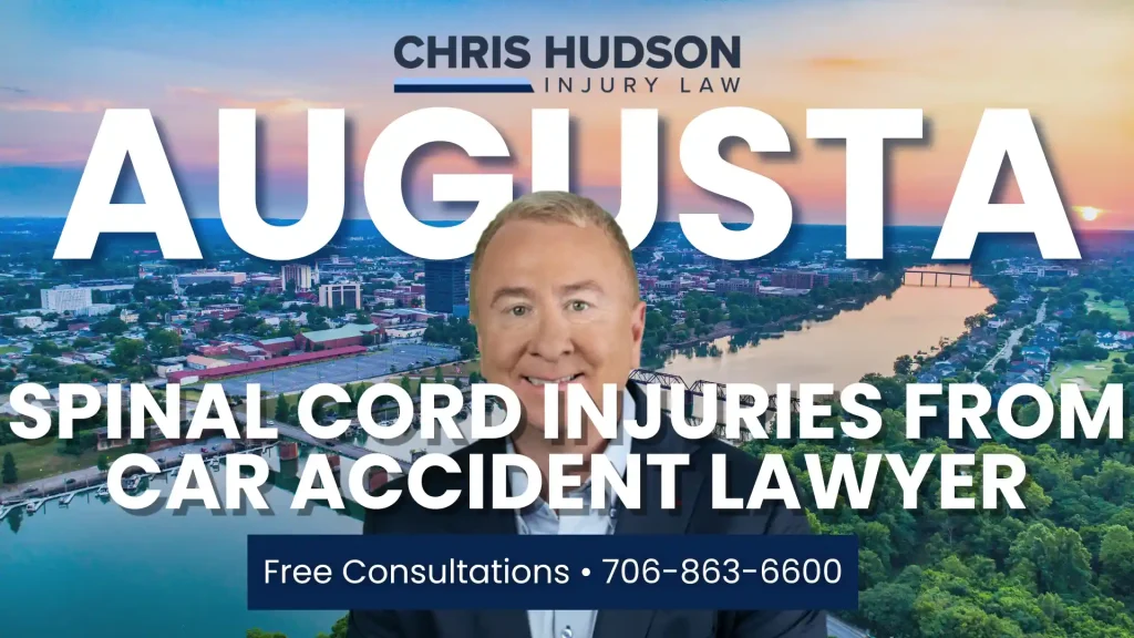 Spinal Cord Injuries from Car Accident Lawyer in Augusta Image